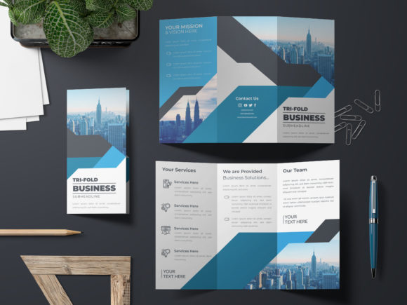 Business Trifold Brochure Template: A Smart Choice for Creative Corporate Businesses