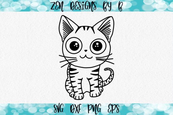 Cat Hand Drawn Graphic: A Unique Blend of Art and Versatility for Creative Projects