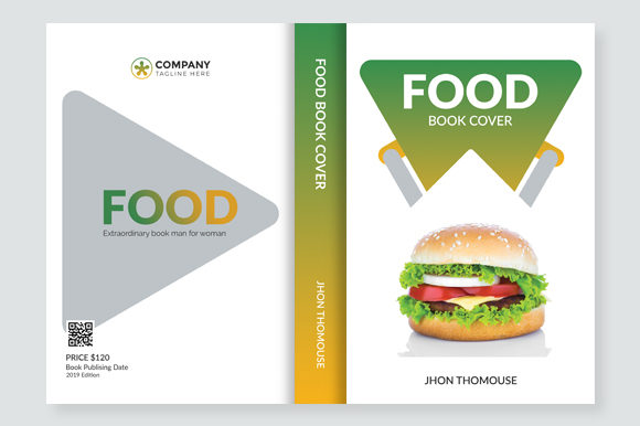 Designing a Food Book Cover with Creative Freedom