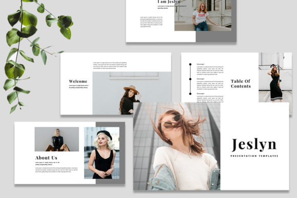 Jeslyn - PowerPoint Template for Modern Presentations