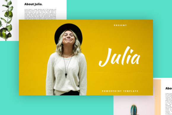 Julia - Keynote Template for Modern and Creative Presentations
