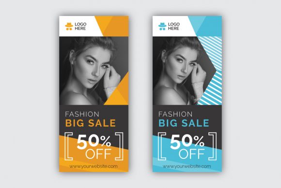 Roll Up Banner Template Design for Professional Impact
