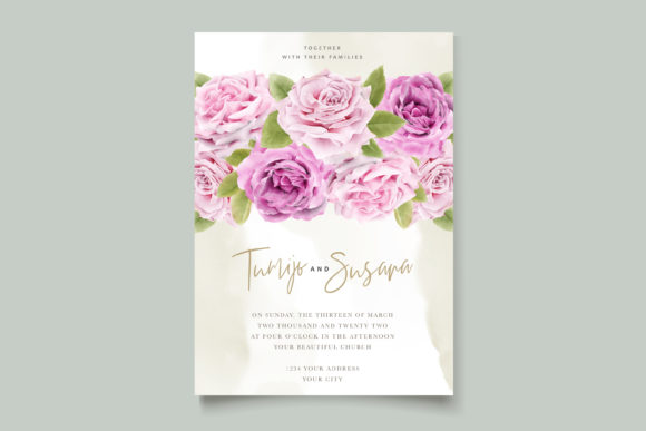 Wedding Invitation Floral Card: A Timeless Choice for Your Big Day